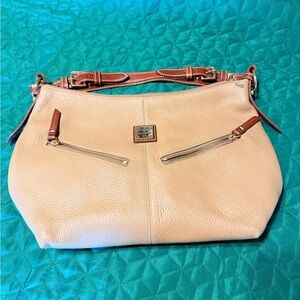 Dooney & Bourke Blush Leather Shoulder Bag